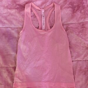 Lululemon Athletica Light Pink Tank Top